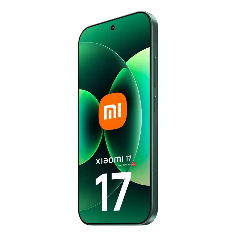 Smartfon Xiaomi 17 — wyświetlacz 6,3 cala (16 cm), Snapdragon 8 Elite Gen 5, 12 GB RAM, 512 GB pamięci, 6330 mAh, zielony