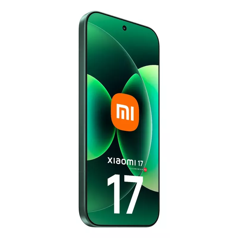 Smartfon Xiaomi 17 — wyświetlacz 6,3 cala (16 cm), Snapdragon 8 Elite Gen 5, 12 GB RAM, 512 GB pamięci, 6330 mAh, zielony