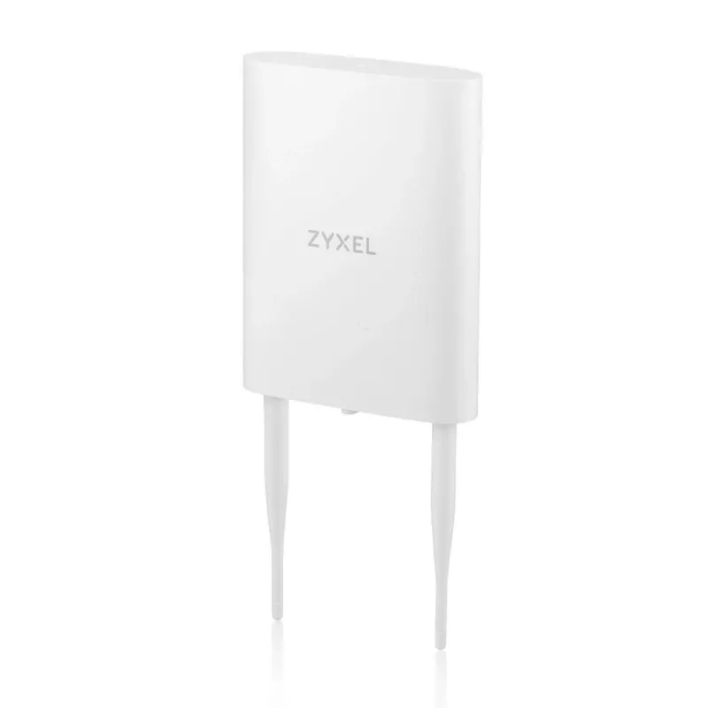 Bezprzewodowy punkt dostępowy Zyxel NWA55BE — dwuzakresowy 2,4/5 GHz, 5100 Mbit/s, PoE, biały