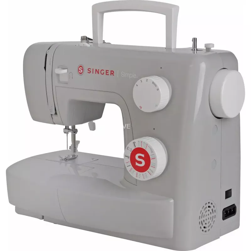 Mechaniczna maszyna do szycia SINGER Simple 3223 — jasnoszary