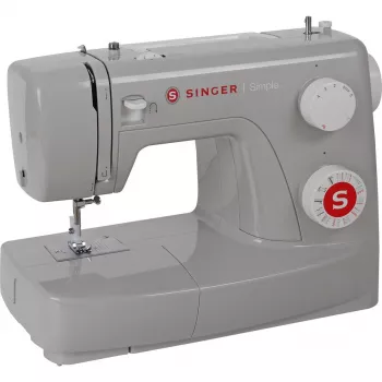 Mechaniczna maszyna do szycia SINGER Simple 3223 — jasnoszary