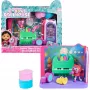 Gabby's Dollhouse, Groovy Music Room z figurką Daniela Jamesa Catnipa, 2 akcesoria, 2 meble i 2 przesyłki, zabawki dla dzieci od 3 lat