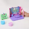 Gabby's Dollhouse, Groovy Music Room z figurką Daniela Jamesa Catnipa, 2 akcesoria, 2 meble i 2 przesyłki, zabawki dla dzieci od 3 lat