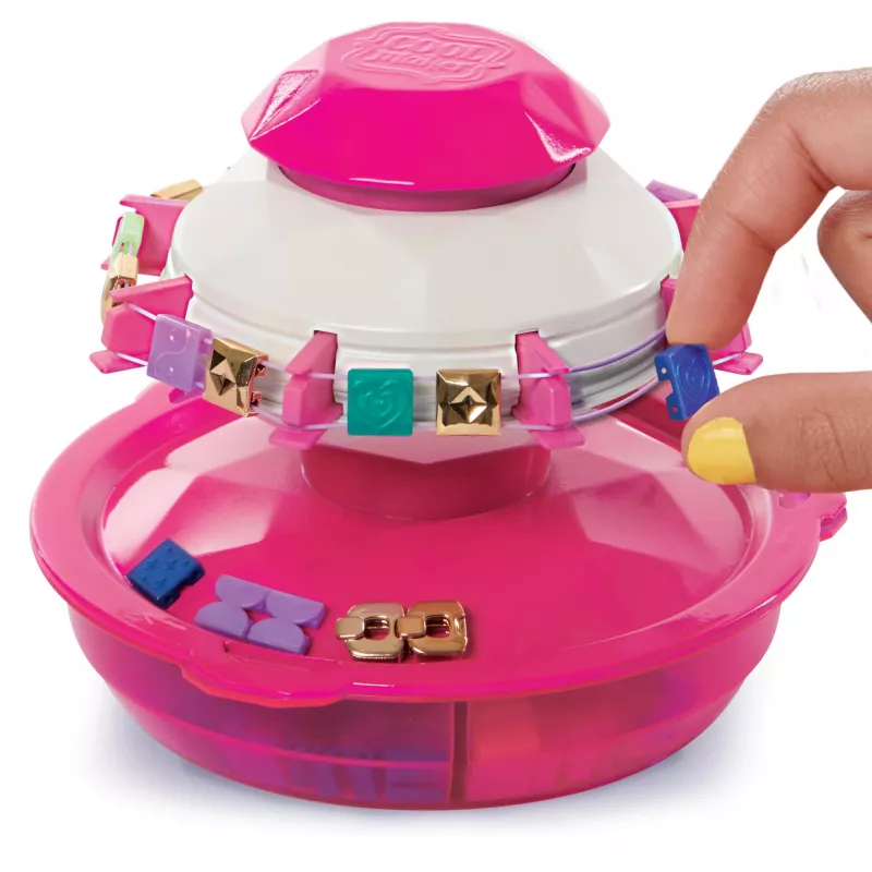 Zestaw do tworzenia bransoletek Cool Maker PopStyle z 170 koralikami, stwórz i przerób 10 (opakowanie może się różnić), zabawki artystyczne i rzemieślnicze dla dzieci od 7 lat