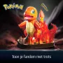 4D Build, zestaw modeli 3D Pokémon Charmander, figurka Pokémon, kolekcja Kanto First Partner, dekoracja na biurko, 241 elementów, od 12 lat
