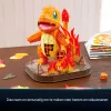 4D Build, zestaw modeli 3D Pokémon Charmander, figurka Pokémon, kolekcja Kanto First Partner, dekoracja na biurko, 241 elementów, od 12 lat