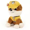 PAW Patrol GUND Official Rubble w charakterystycznym budowlanym mundurze pluszowa zabawka, przytulanka dla dzieci od 1 roku życia, 6 cali