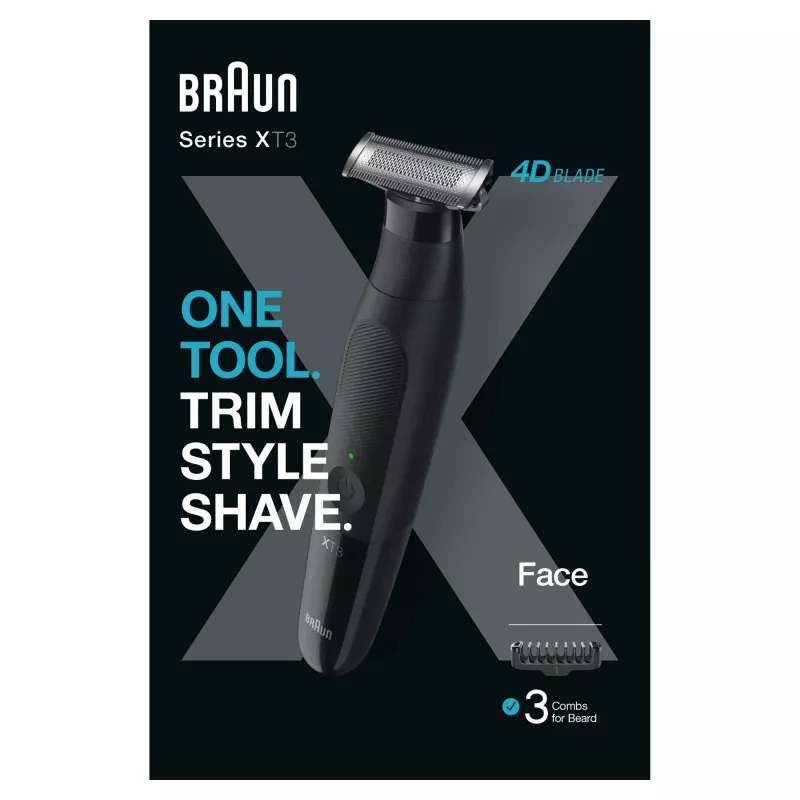 Braun XT3100 Czarny Akumulator niklowo-metalowo-wodorkowy (NiMH)