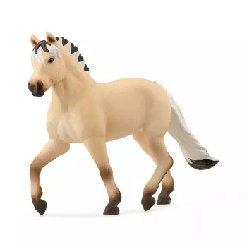 Figurka zabawkowa Schleich Norweski koń fiordzki klacz 13980 Brązowy Biały Żółty