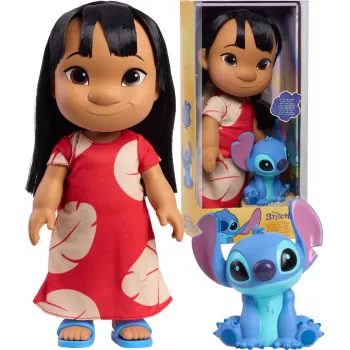 Just Play Disney Lilo & Stitch, Lalka modowa, Dziewczynka, 3 lat(a), Chłopiec/Dziewczynka, 350 mm, Wielokolorowy