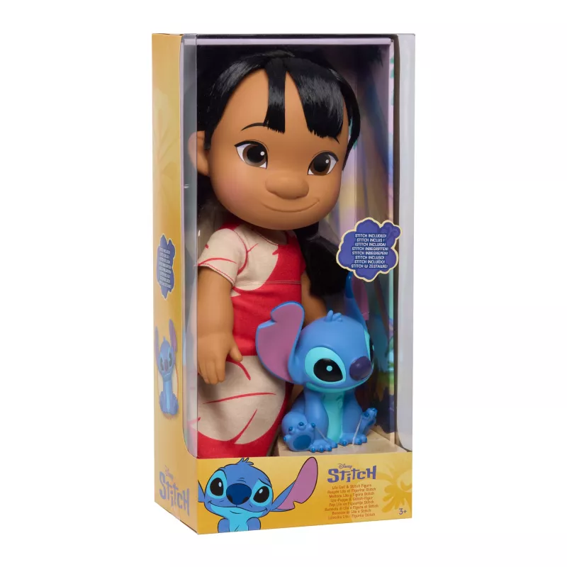 Just Play Disney Lilo & Stitch, Lalka modowa, Dziewczynka, 3 lat(a), Chłopiec/Dziewczynka, 350 mm, Wielokolorowy