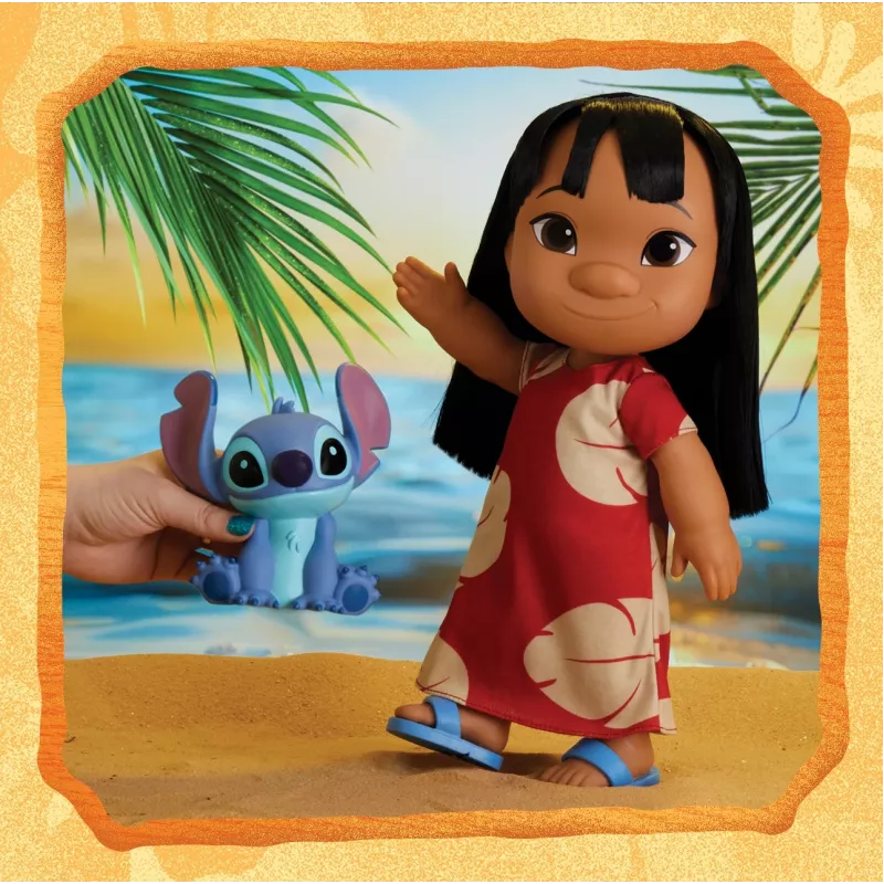 Just Play Disney Lilo & Stitch, Lalka modowa, Dziewczynka, 3 lat(a), Chłopiec/Dziewczynka, 350 mm, Wielokolorowy