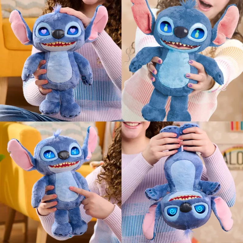 Just Play Disney Stitch - Many Moods Stitch, Figurka, od 3 lat, Interaktywna, Dźwiękowa, AA