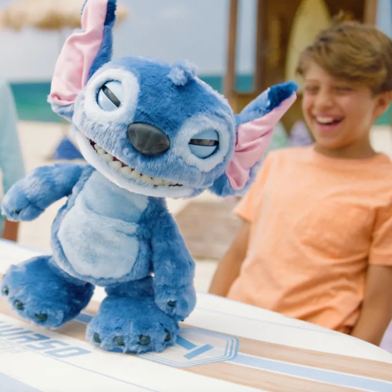 Just Play Disney Stitch - Ultimate Stitch, Postać, 3 lat(a), Interaktywny, Dźwiękowy, AA, Baterie w zestawie