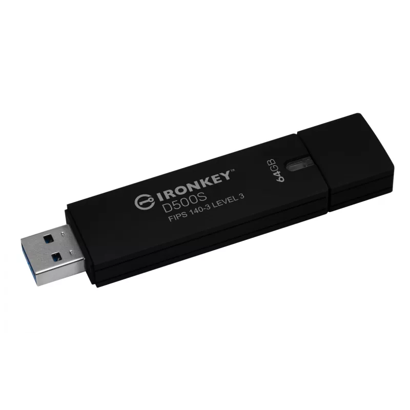 Pamięć USB Kingston Technology IronKey 64GB D500S FIPS 140-3 AES-256