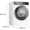 Pralka Bosch Serie 8 WGB244040 Front-load 9 kg 1257 RPM Biała