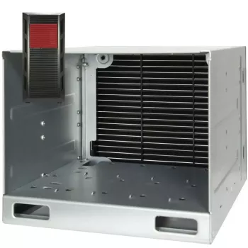 Obudowa komputerowa INTER-TECH 88887382 Micro Tower Czarna — Micro Tower, obsługuje ATX/EATX/SSI EEB/Micro ATX/Mini-ITX, 7 zatok 3,5 cala, 2 zatoki 2,5 cala, 10 zatok 5,25 cala, 2×USB 3.2 Gen1