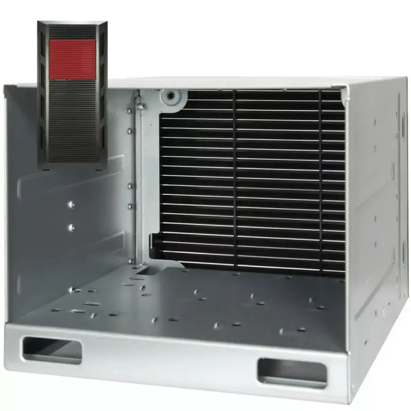 Obudowa komputerowa INTER-TECH 88887382 Micro Tower Czarna — Micro Tower, obsługuje ATX/EATX/SSI EEB/Micro ATX/Mini-ITX, 7 zatok 3,5 cala, 2 zatoki 2,5 cala, 10 zatok 5,25 cala, 2×USB 3.2 Gen1