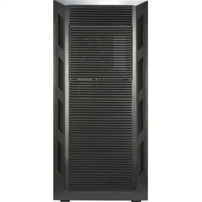 Obudowa komputerowa INTER-TECH 88887382 Micro Tower Czarna — Micro Tower, obsługuje ATX/EATX/SSI EEB/Micro ATX/Mini-ITX, 7 zatok 3,5 cala, 2 zatoki 2,5 cala, 10 zatok 5,25 cala, 2×USB 3.2 Gen1