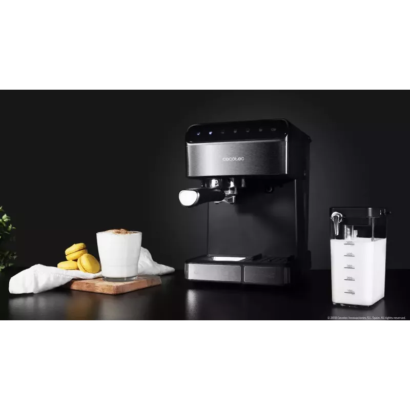 Ekspres do kawy CECOTEC Power Instant-ccino 20 Touch — w pełni automatyczny, zbiornik na wodę 1,4 L, 2 filiżanki, 1350 W
