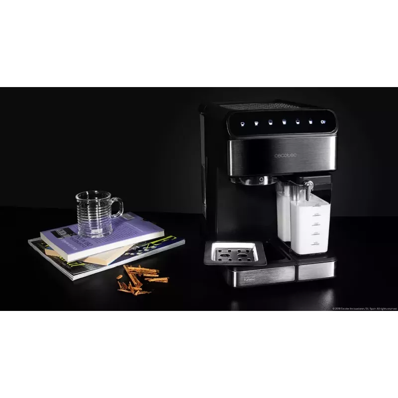 Ekspres do kawy CECOTEC Power Instant-ccino 20 Touch — w pełni automatyczny, zbiornik na wodę 1,4 L, 2 filiżanki, 1350 W