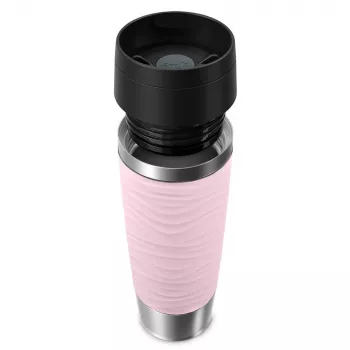EMSA Travel Mug Waves Grande 500 ml Różowy, Stal nierdzewna
