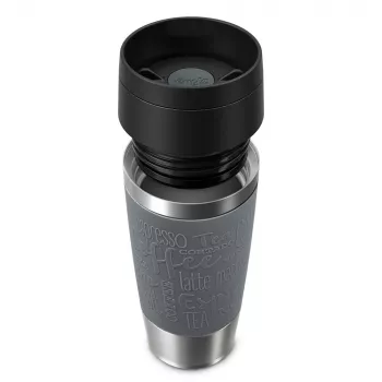 EMSA Travel Mug Classic 360 ml szary stal nierdzewna kubek termiczny