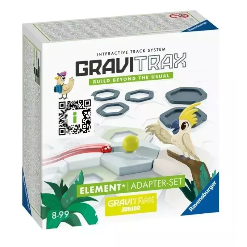 Zestaw adapterów rozszerzających Ravensburger GraviTrax 27532 do budowy torów