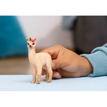 Figurka Schleich BAYALA Źrebię Lamy Jednorożca, brązowa, dla dzieci od 5 lat