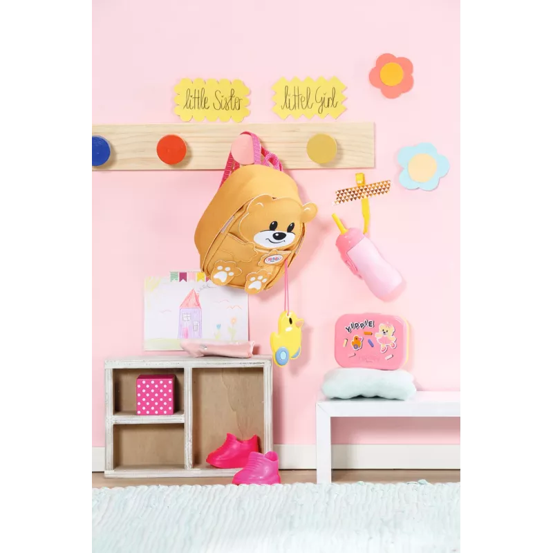 BABY born Zestaw plecaka do przedszkola Plecak dla lalki