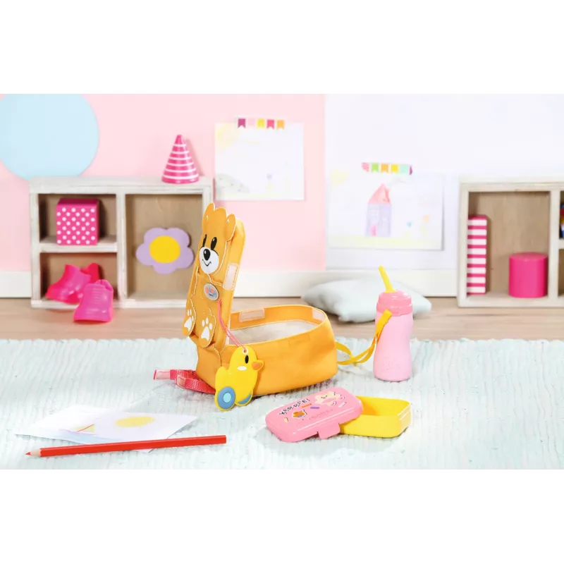 BABY born Zestaw plecaka do przedszkola Plecak dla lalki