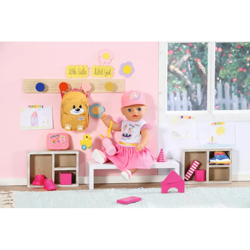 BABY born Zestaw plecaka do przedszkola Plecak dla lalki