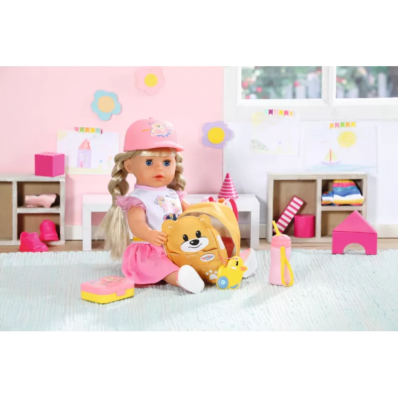 BABY born Zestaw plecaka do przedszkola Plecak dla lalki