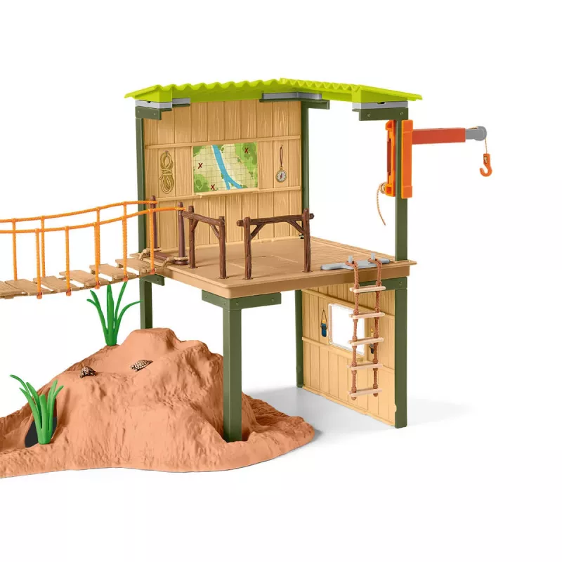 Zoo schleich WILD LIFE Stacja Przygód Strażnika Wielokolorowy 3-8 lat