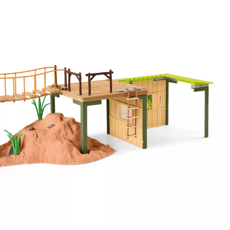 Zoo schleich WILD LIFE Stacja Przygód Strażnika Wielokolorowy 3-8 lat