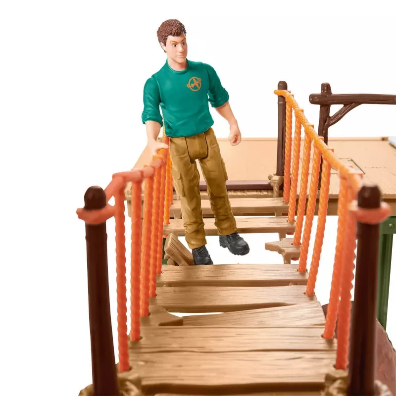 Zoo schleich WILD LIFE Stacja Przygód Strażnika Wielokolorowy 3-8 lat