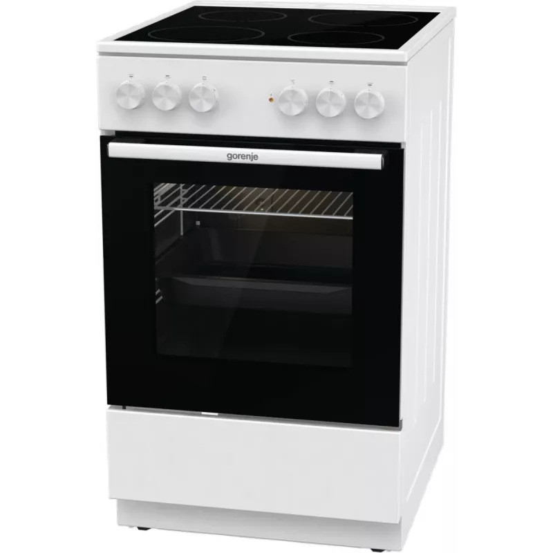 Gorenje GEC5A21WG Kuchenka wolnostojąca Elektryczna Płyta ceramiczna Biały