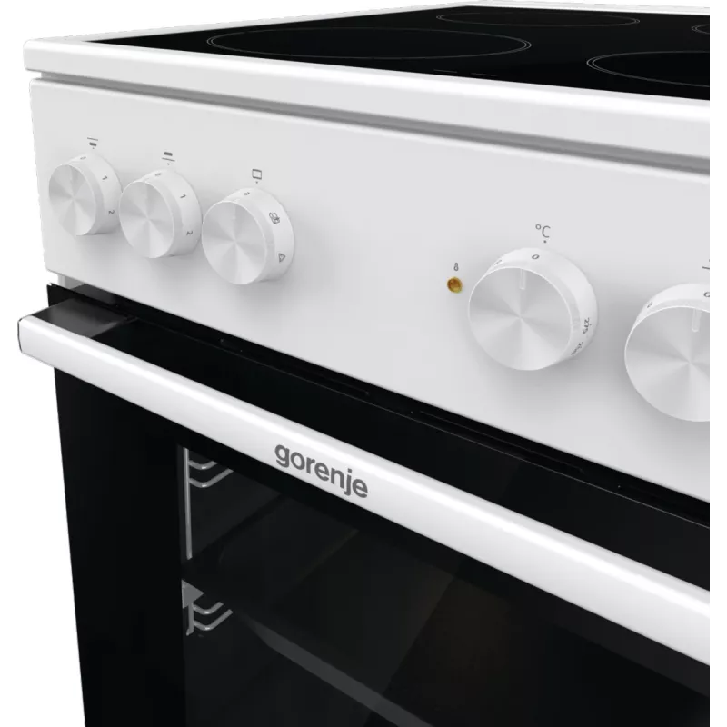 Gorenje GEC5A21WG Kuchenka wolnostojąca Elektryczna Płyta ceramiczna Biały