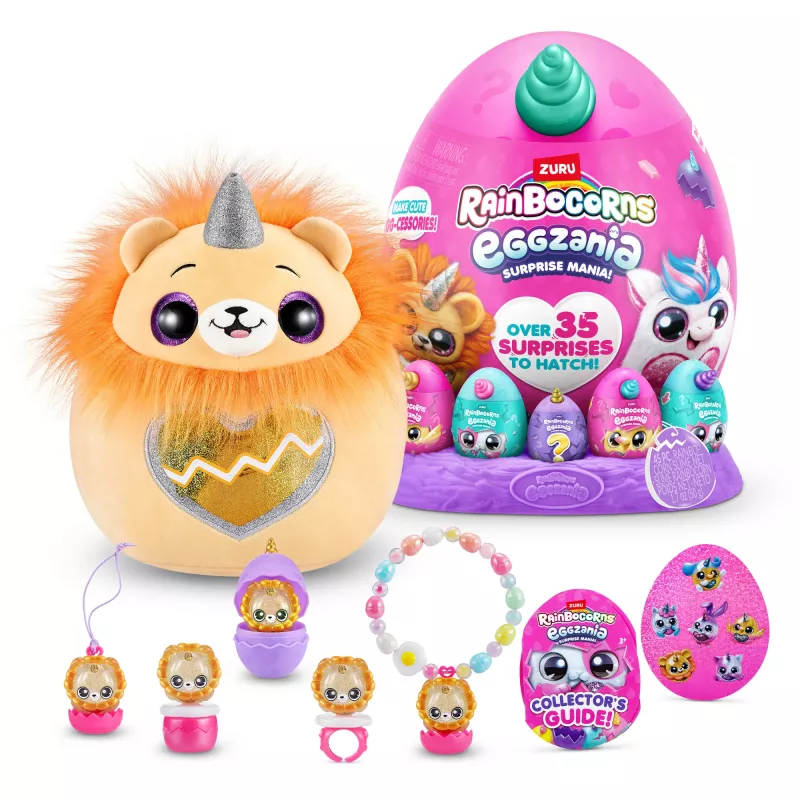 Figurka Zuru Rainbocorns Eggzania Surprise Seria 1 — kolekcjonerska figurka w asortymencie (jedna sztuka)