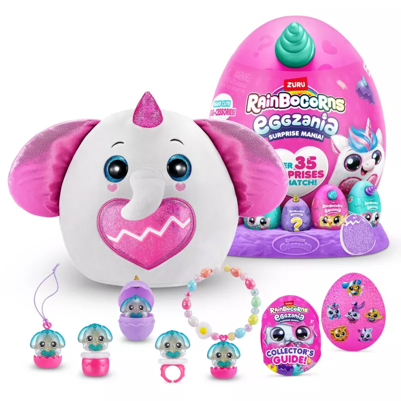 Figurka Zuru Rainbocorns Eggzania Surprise Seria 1 — kolekcjonerska figurka w asortymencie (jedna sztuka)