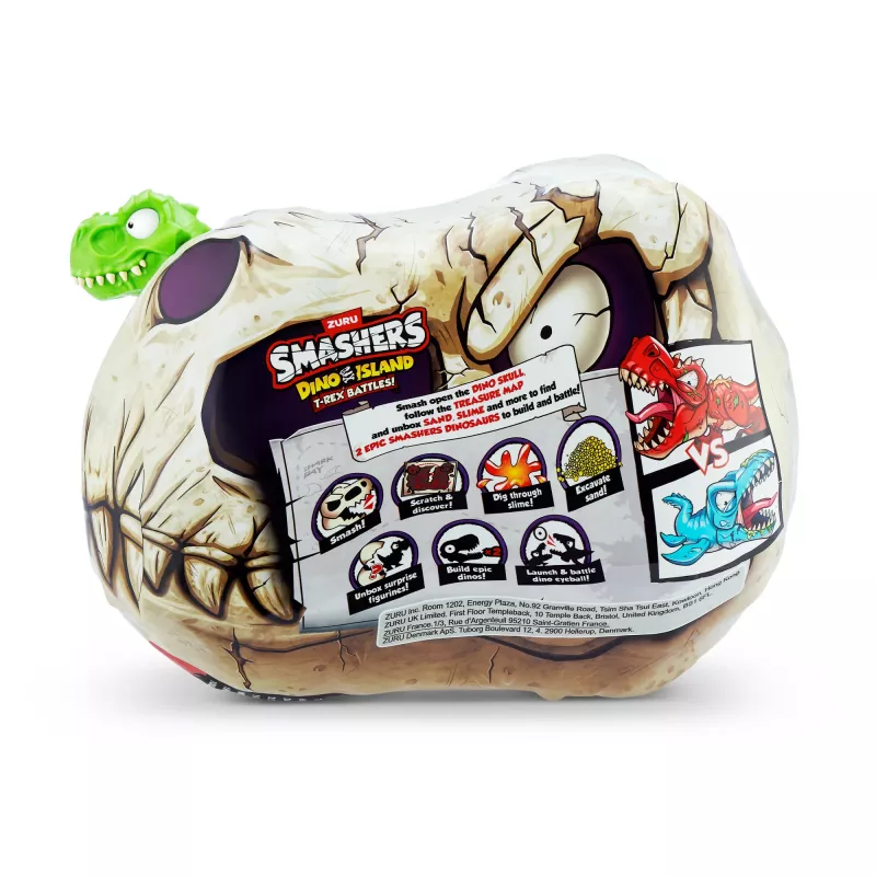 Zuru Smashers T‑Rex Battles figurka zabawkowa — kolekcjonerska figurka dinozaura, różne modele