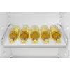 Hisense Side by Side Fridge RS818N4TFE, Freestanding, American Door, Czarny, Touch, LED, On-Door Display