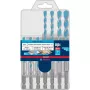 Zestaw wierteł Bosch EXPERT HEX-9 MultiConstruction, 7 szt. (Ø5, 5.5, 6, 7, 8, 10 mm)