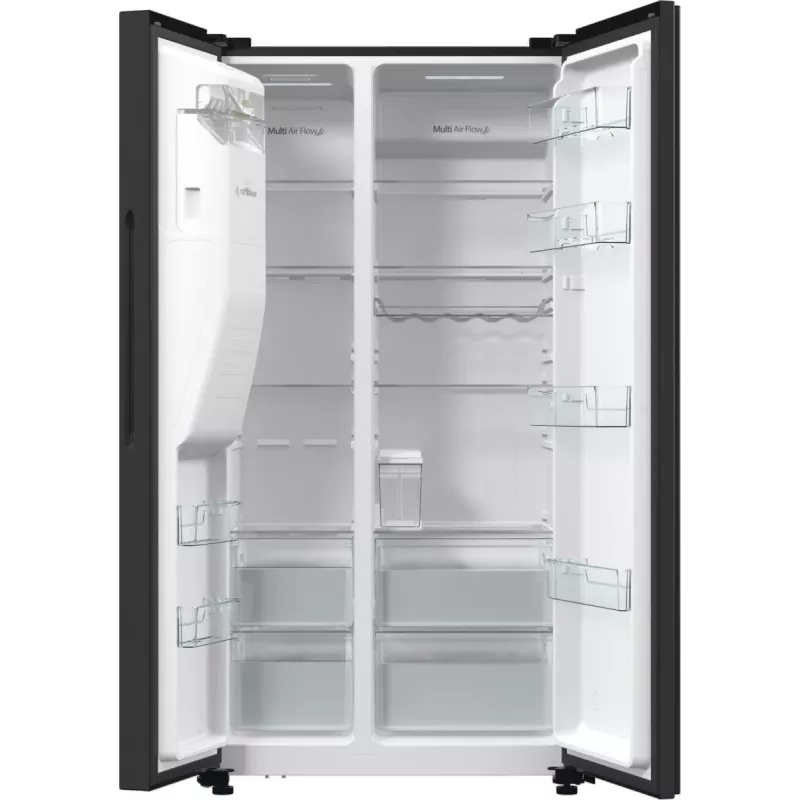Hisense RS5P535NTFE lodówka side-by-side Wolnostojąca 566 L Czarny