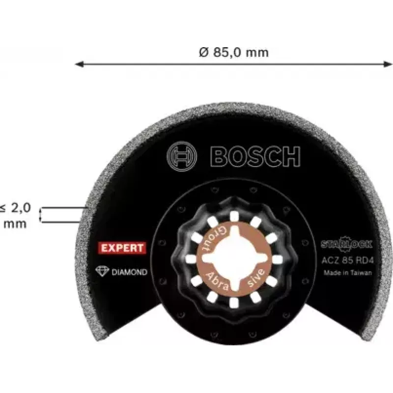 Bosch 2 608 900 035 końcówka do narzędzi wielofunkcyjnych Ostrze segmentowe