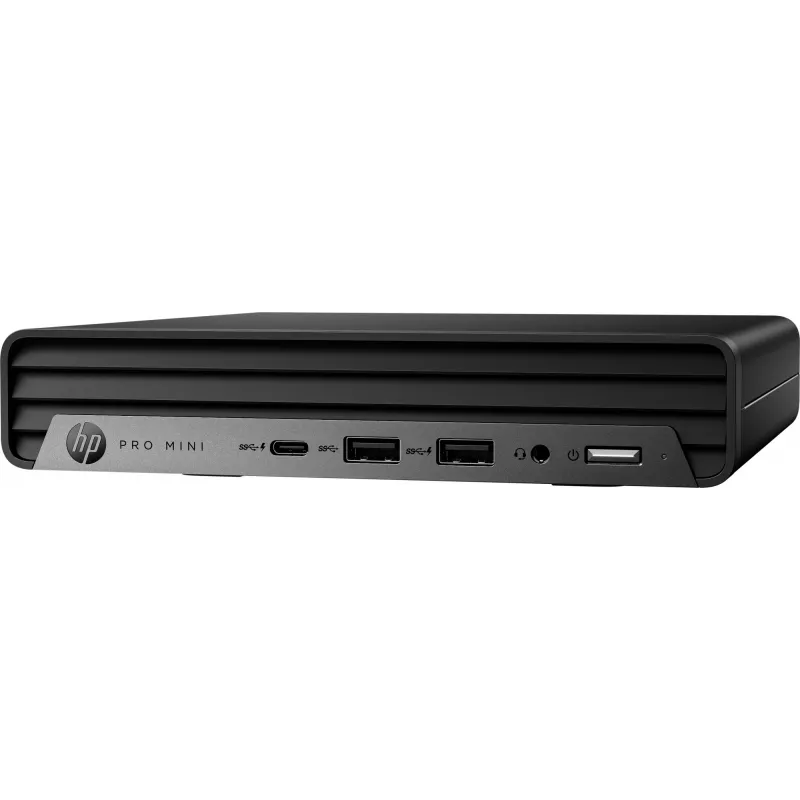 HP Pro Mini 400 G9 Intel® Core™ i5 i5-13500T 16 GB DDR4-SDRAM 512 GB SSD Windows 11 Pro Mini PC Czarny