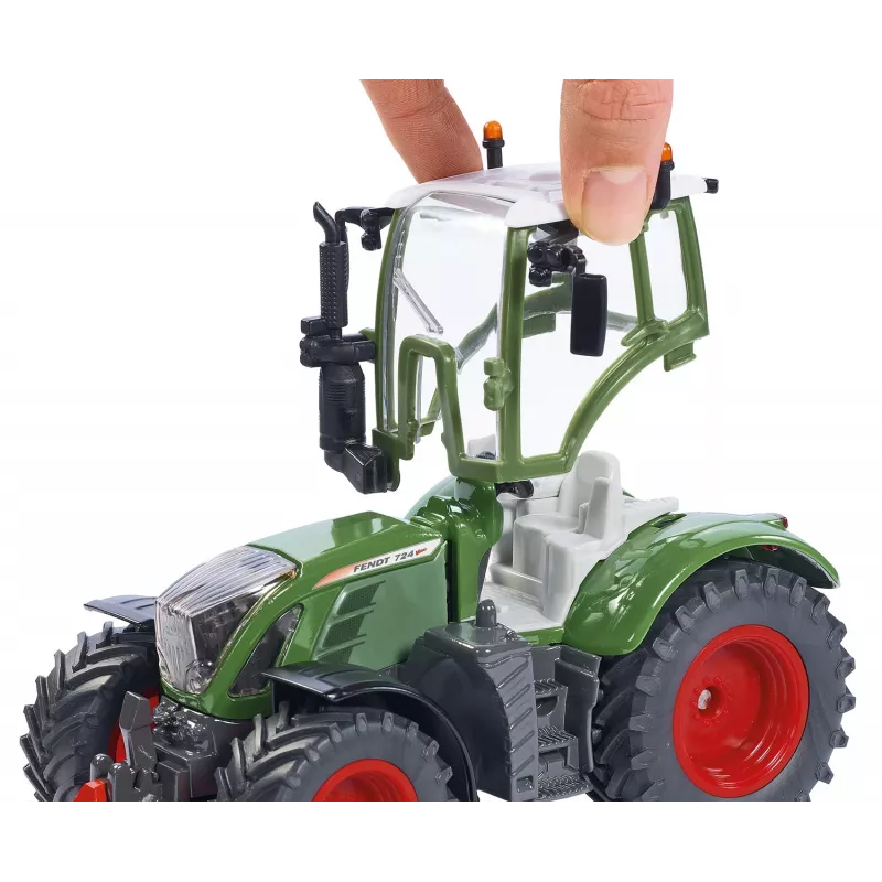 Zestaw pojazdu zabawkowego i toru Siku 3285 — mechaniczny pojazd zabawkowy i tor