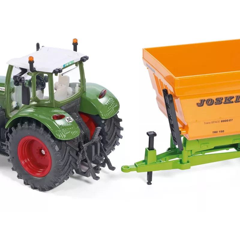 Zestaw pojazdu zabawkowego i toru Siku 3285 — mechaniczny pojazd zabawkowy i tor