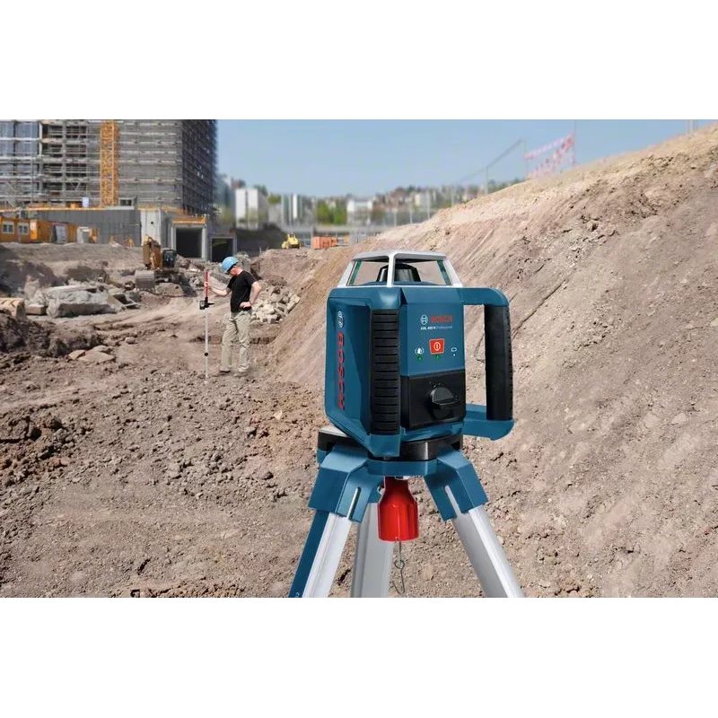 Bosch GRL 400 H Professional Poziomica rotacyjna 400 m 635 nm (< 1 mW)
