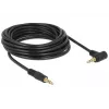 Kabel audio 3,5 mm M/M DeLOCK 83760 5 m czarny